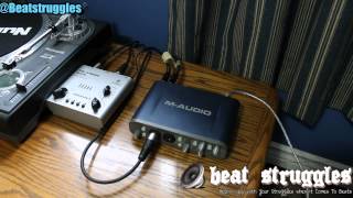 Audio Interface M-Audio Fast Track Pro Set Up