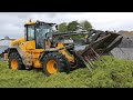 Harvesting 1st Cut Silage / Brand New Claas 870 Harvester