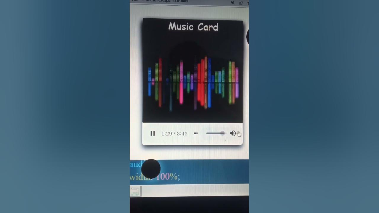 music API card html css animation please 🥺🥺🥺🥺 subscribe my youtube channel 🙏🥺😕