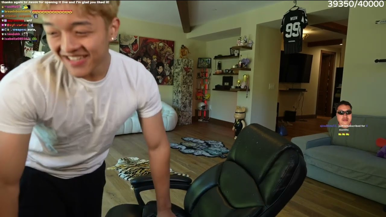 Bepsy Aura farming at the start of Jason's stream