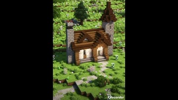 How to build a rustic diorite house in Minecraft #minecraftbuilds #minecraftbuilding