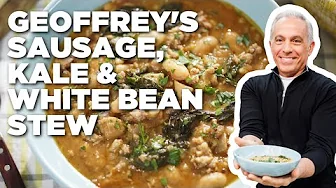 Geoffrey Zakarian's Sausage, Kale and White Bean Stew | The Kitchen | Food Network