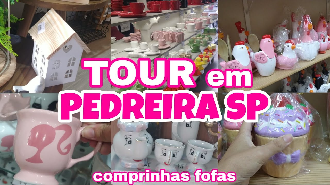 TOUR EM PEDREIRA SP - KI CERÂMICA - COMPRINHAS FOFA PARA CASA