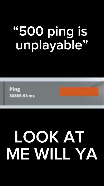 Ping Problems #roblox #dvn #ping #lag #aot #shorts