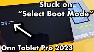 Onn Tablet Pro 2023: Stuck in 