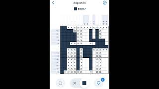 Nonogram August 24 2022