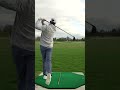Golf driver practice session