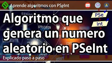 🔷 Algoritmo que genera un número aleatorio en PSeInt | Adivine el número en PSeInt | Azar PseInt💡