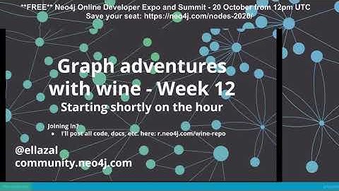 Adventures with a wine dataset - week 12  - Twitch stream