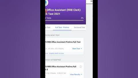 My IBPS RRB Clerk 2021 Memory Based Paper Mock Score - 8 August 1st Shift