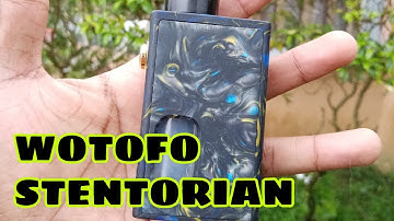 Stentorian (WOTOFO) RAM mech mod Quick Unboxing and Cloudcheking (tagalog)