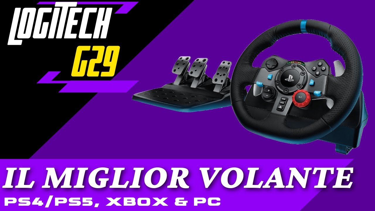 MIGLIOR VOLANTE PS5, PS4, XBOX e PC? LOGITECH G29 | TEST SU GRAN TURISMO 7,  ASSETTO CORSA, F1 2021 - YouTube