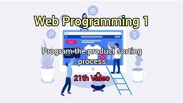 Program the product sorting process