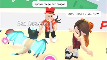 I Used Admin Commands To TROLL This SCAMMER In Adopt Me! 😂*FUNNY*