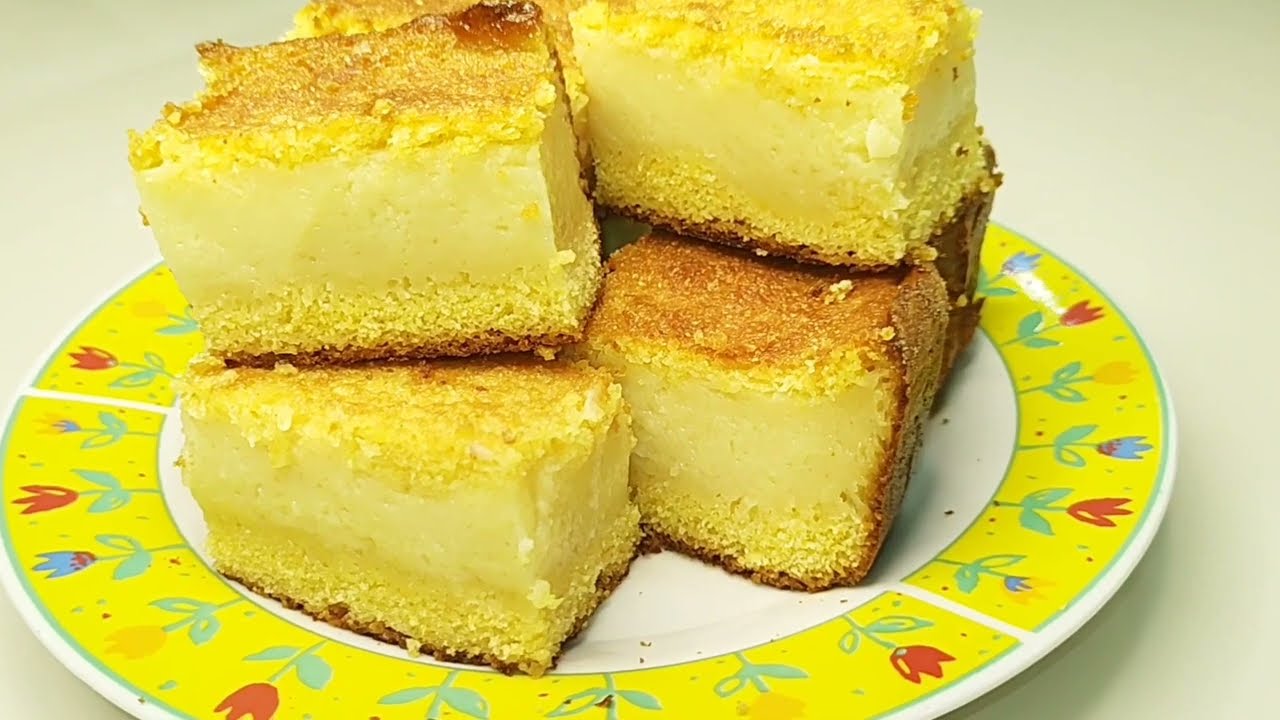 BOLO DE FUBÁ CREMOSO 