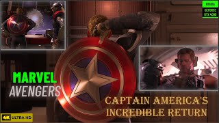 🎬 Marvel Avengers Definitive Edition 4K | Captain America’s Epic Return! 🛡️