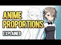 Anime body proportions  how to immediately improve