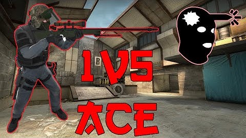 CS:GO: 1v5 AWP Ace Clutch on Cache
