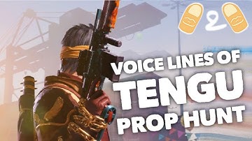 Call of Duty CODM COD Mobile Voice Lines of Tengu in Prop Hunt UHD 4K Gameplay