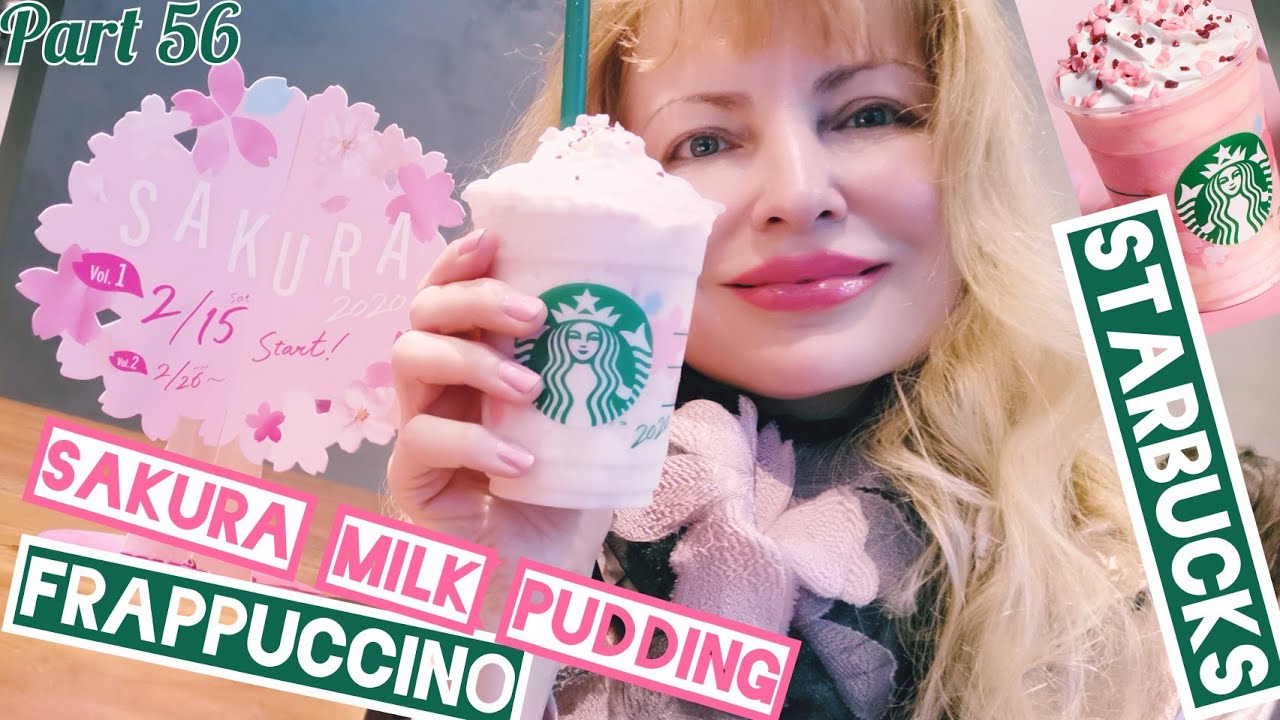 Adeyto 🌸🇯🇵🥤 SAKURA MILK PUDDING FRAPPUCCINO STARBUCKS CHERRY BLOSSOM DRINK 2020 JAPAN