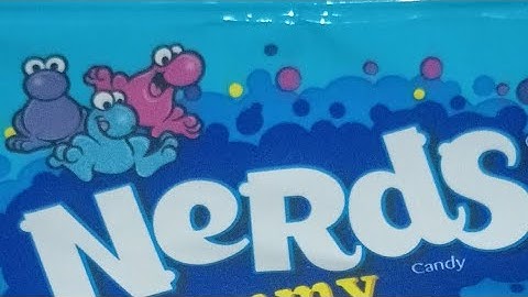 Trying nerds gummy clusters for the first time (is it good?)