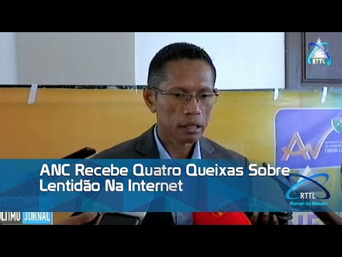 ANC Recebe Quatro Queixas Sobre Lentidão Na Internet