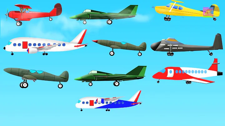 10 Little Aeroplanes l Childrens Rhymes l  Aeroplane l Kids Rhymes l Airplanes