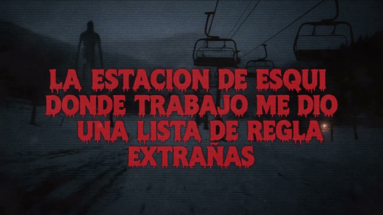 La estación de esquí donde trabajo me dio una lista de reglas extrañas listo