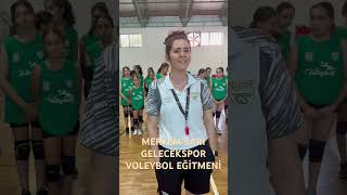 Gelecekspor Voleybol Antrenörü Meryem Sari Ğursandal