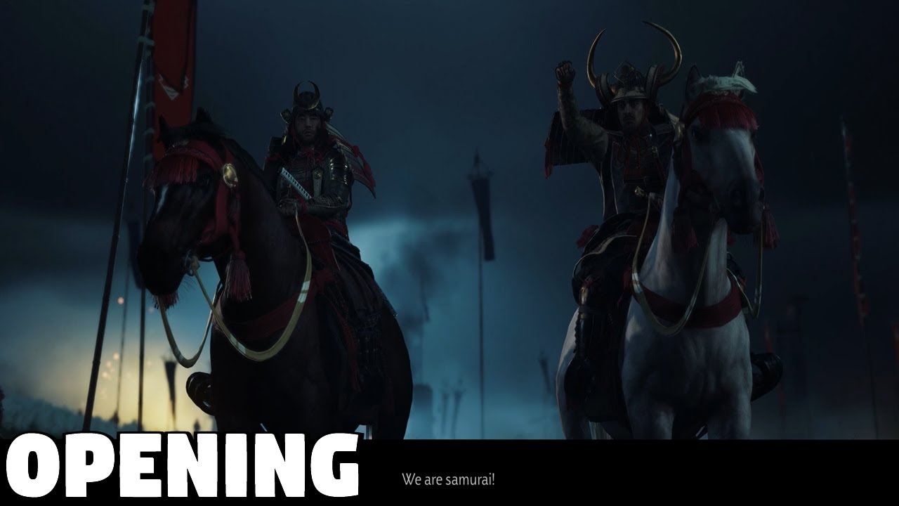 Ghost of Tsushima OPENING