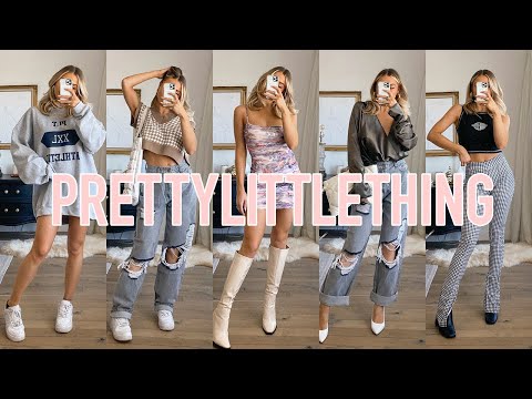 PRETTY LITTLE THING HAUL + TRY ON | LATE WINTER/PRE SPRING