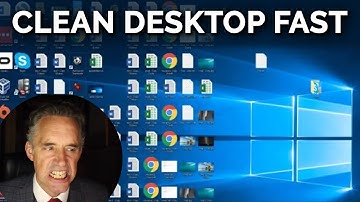 How to Organize Desktop Icons - ft. Jordan Peterson