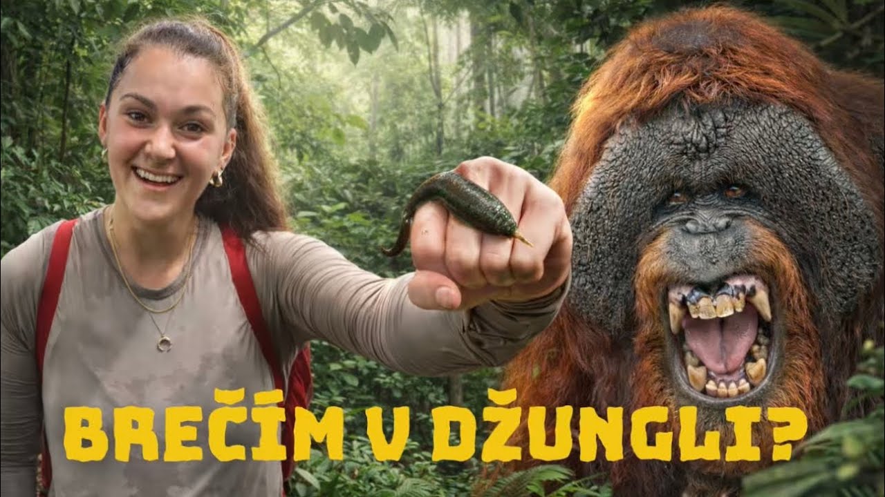 BREČÍM v Džungli?😭🐍🦧 (kousnutí, pijavice, orangutani)