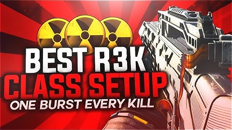 BEST R3K CLASS SET UP! ONE BURST EVERY KILL! CALL OF DUTY INFINITE WARFARE!