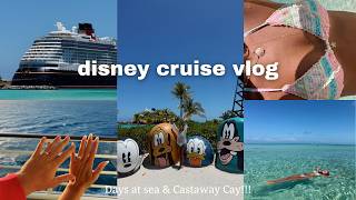 DISNEY CRUISE VLOG *part three* days at sea & Castaway Cay