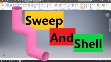 Cara Membuat Pipa dengan Sweep and Shell Aplikasi Autodesk Inventor