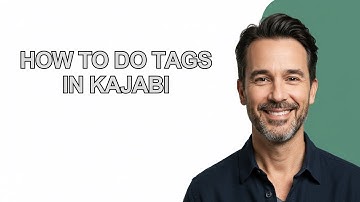 How to Do Tags In Kajabi - KevinHowTo