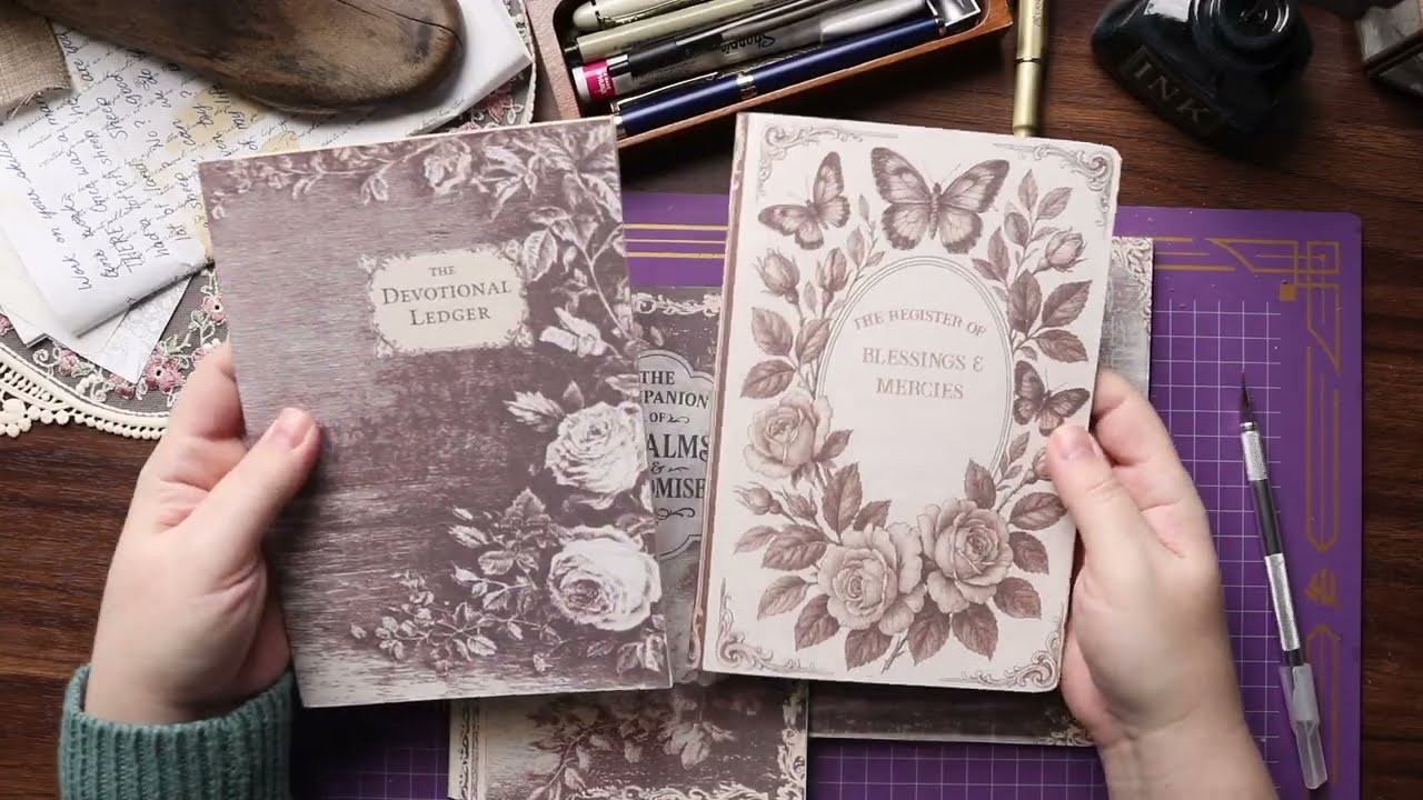 Step by step guide to setting up a travelers notebook | Prayer Journal Edition 