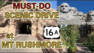 MUST DO scenic drive near Mt Rushmore - Iron Mountain Road US16A South Dakota Black Hills