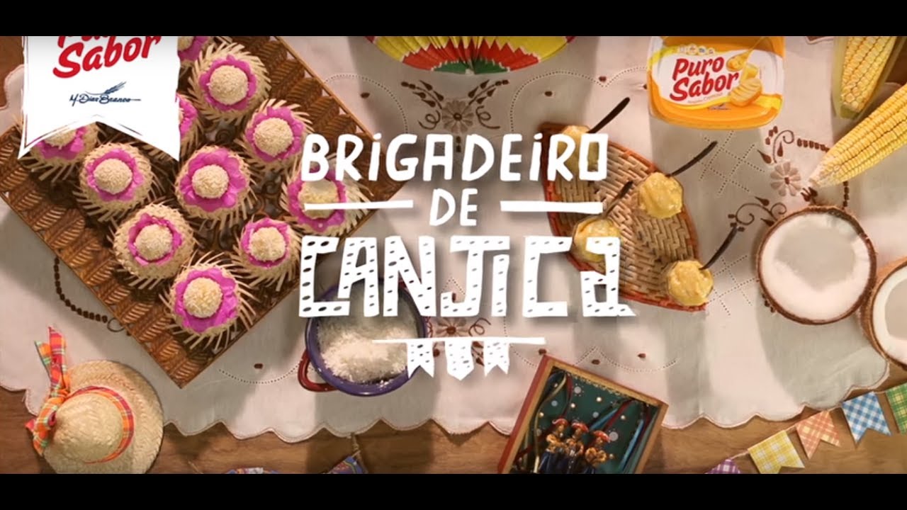 BRIGADEIRO DE CANJICA SÃO JOÃO PURO SABOR