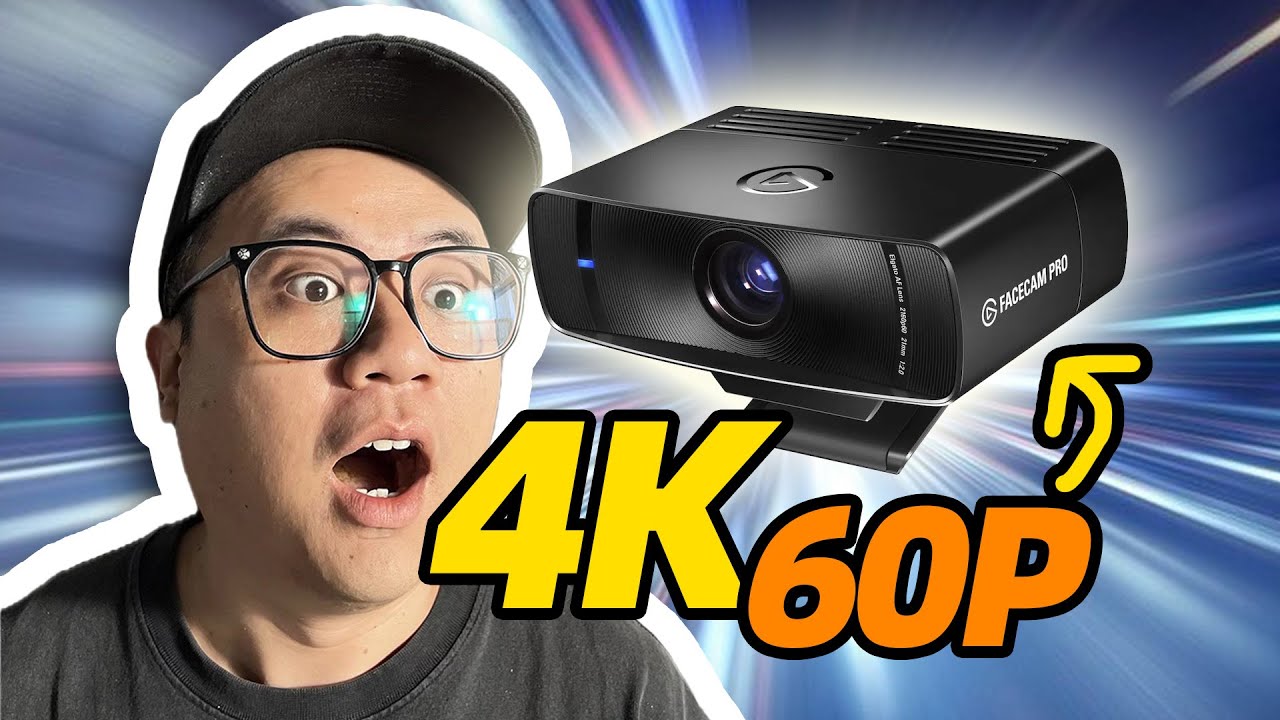 4K60的秘密武器！ELGATO FACECAM PRO直播攝像頭