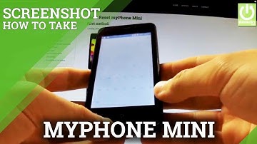 How to Take a Screenshot on myPhone Mini - Capture Screen in myPhone