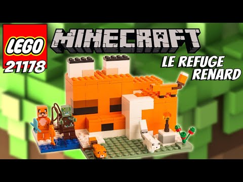 Le refuge renard - LEGO® Minecraft® - 21178