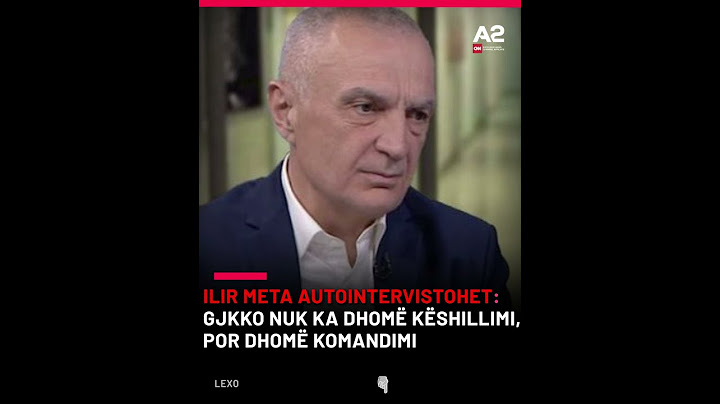 Ilir Meta autointervistohet: GJKKO nuk ka dhomë këshillimi, por dhomë komandim