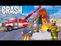 Towing Craziest Helicopter Fire In GTA 5!