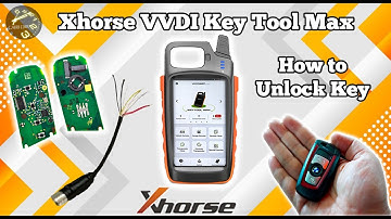 HOW TO UNLOCK BMW KEY - REMOTE RENEW WITH VVDI KEY TOOL MAX