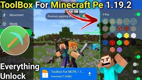 ToolBox For Minecraft Pe 1.19 | ToolBox For Mcpe 1.19+ | toolbox 1.19.2
