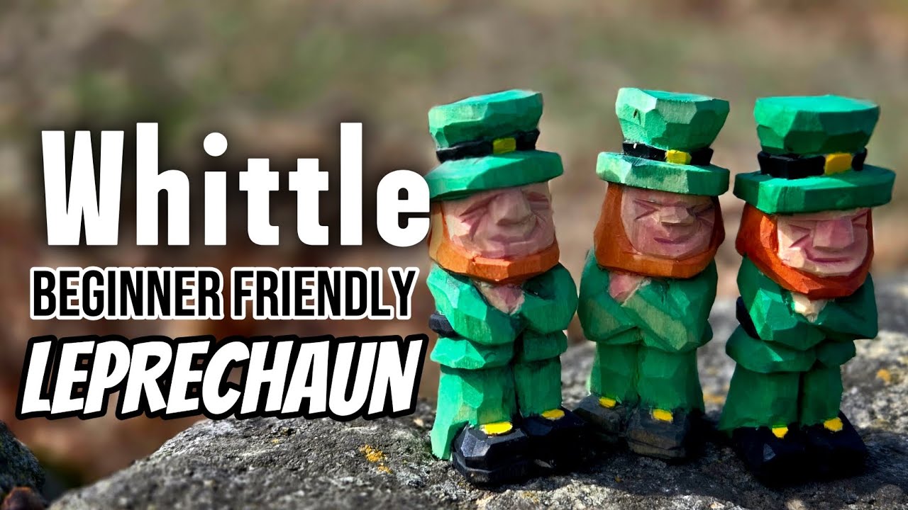 Carve a Leprechaun with Just a Knife
