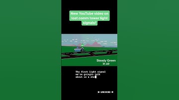 New Youtube video lesson on lost comm light signals from the tower on ground or in the air