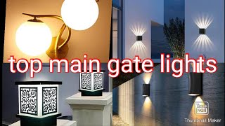 main gate Lights|gate lights|entrance gate lights|gate lights latest designs|led gate lights|